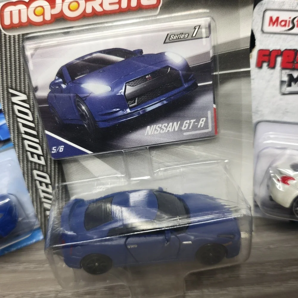 Nissan Diecast Lot Of 3 - 2 Maisto Nissan 300TT/1 Majorette Limited Edition GT-R